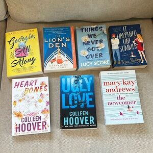 Romance books! $5 each or $30 for all